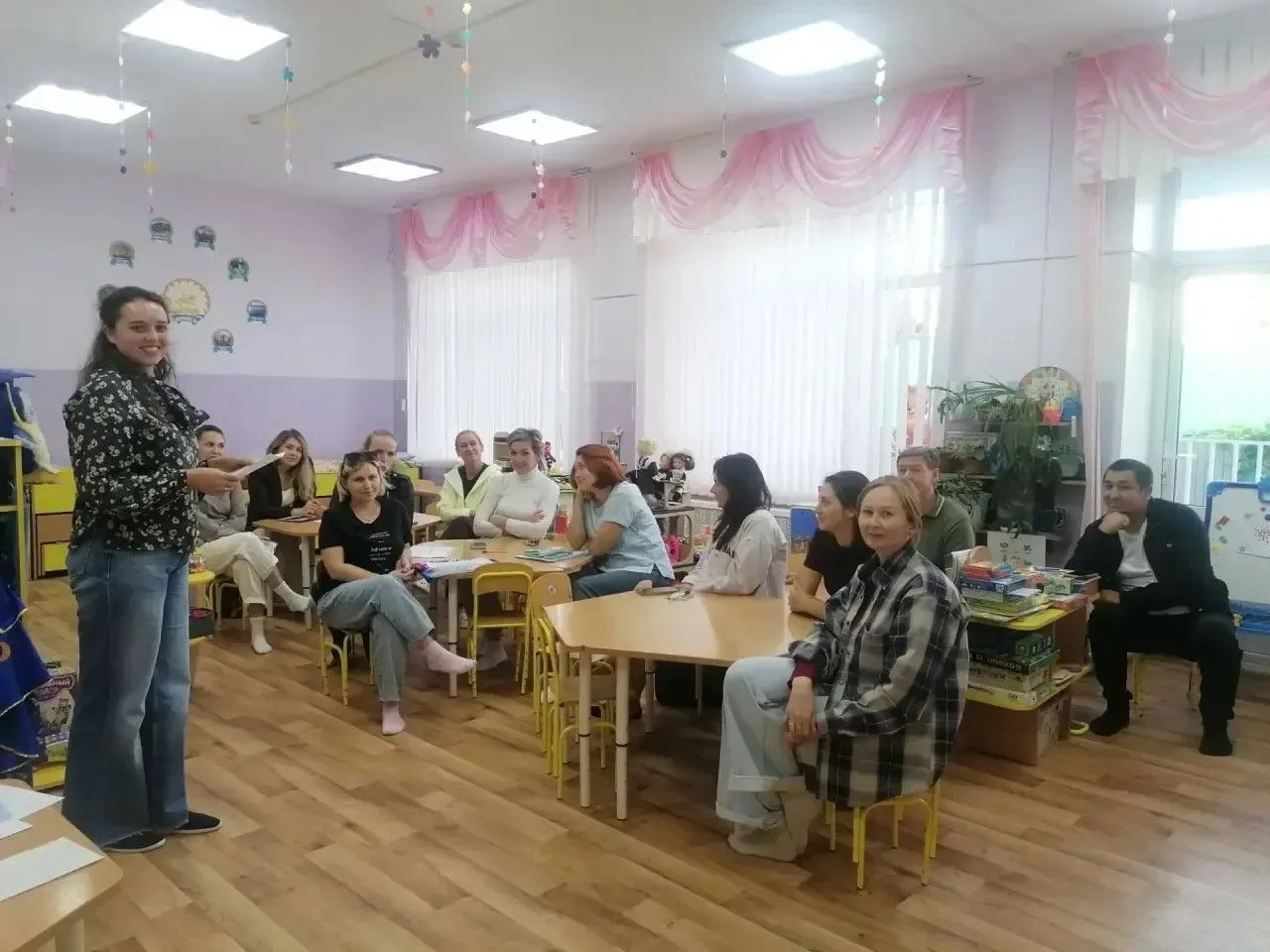 В Детском саду «Центра образования № 26» состоялась первая встреча языкового клуба по р...