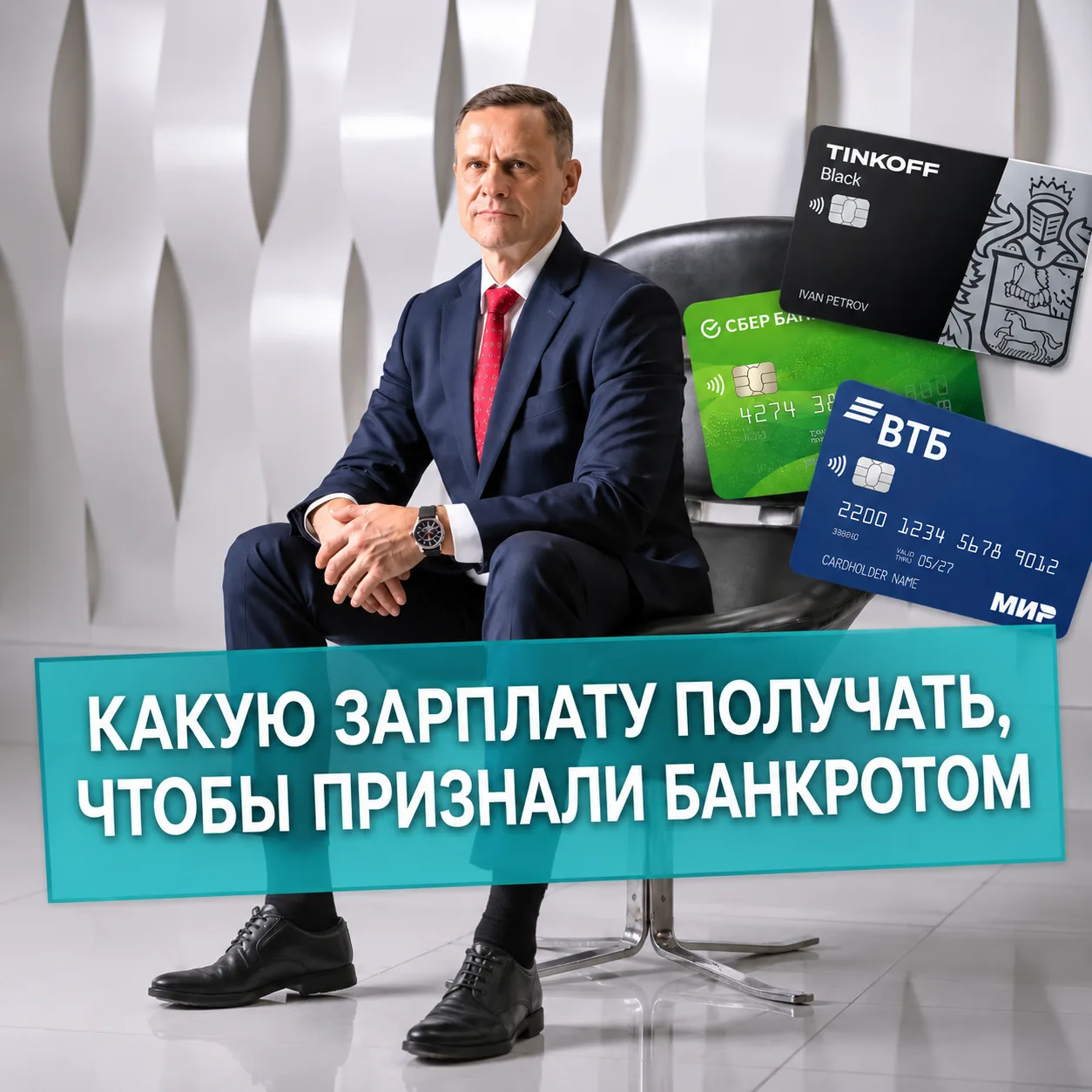 ❓Какую зарплату нужно получать, чтобы вас признали банкротом?