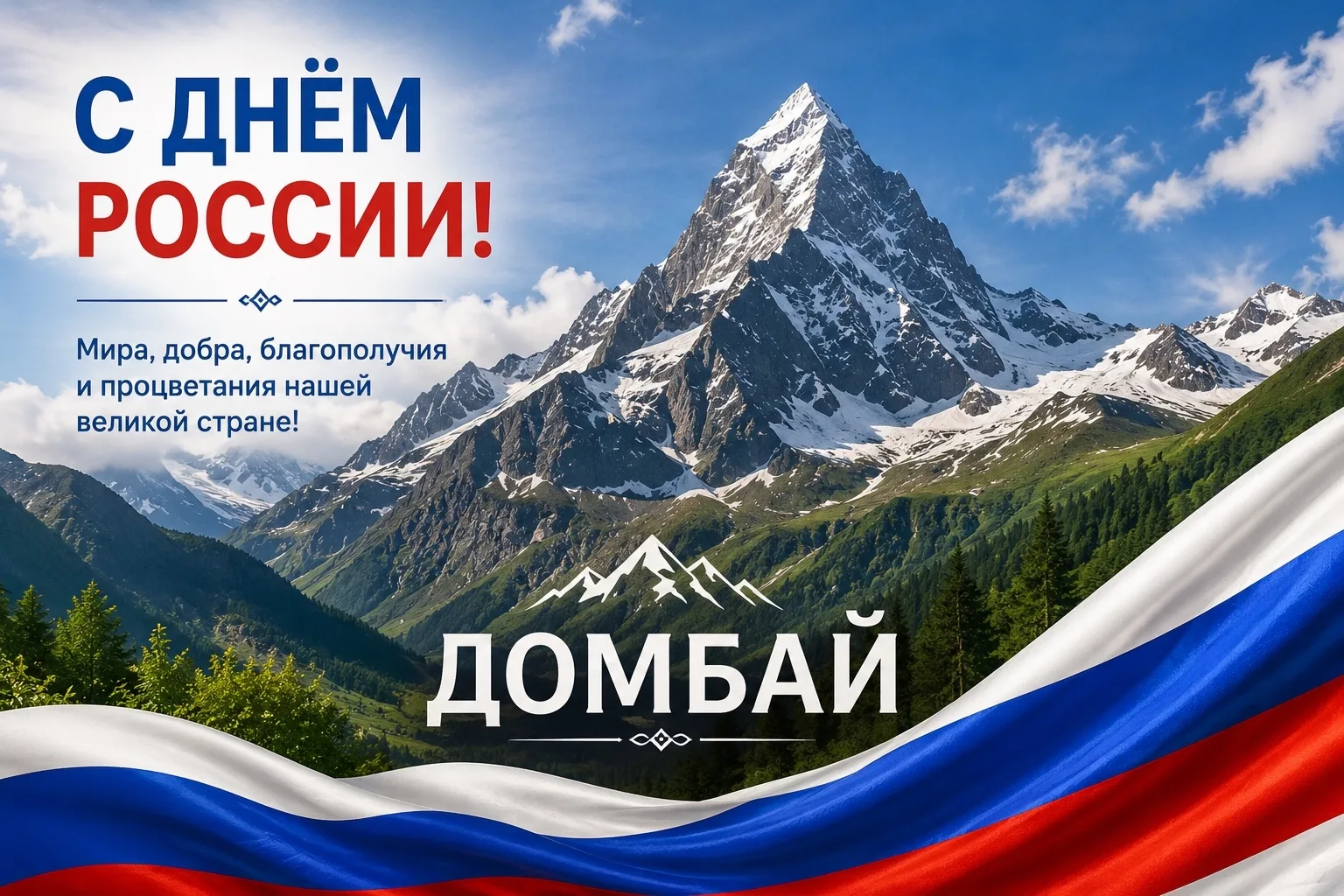 Уважаемые жители и гости Домбая!