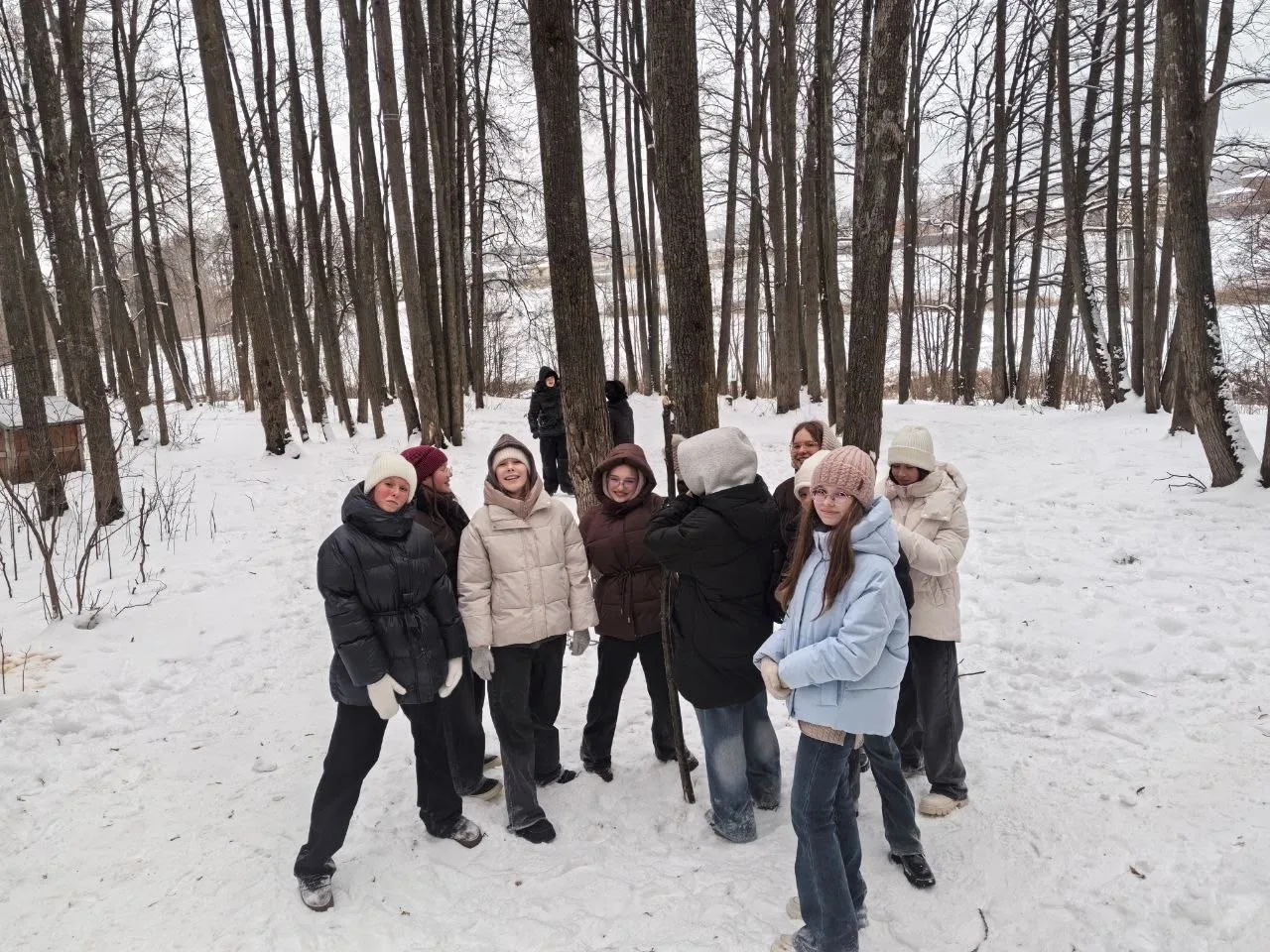 ❄️Снег да снежные узоры,