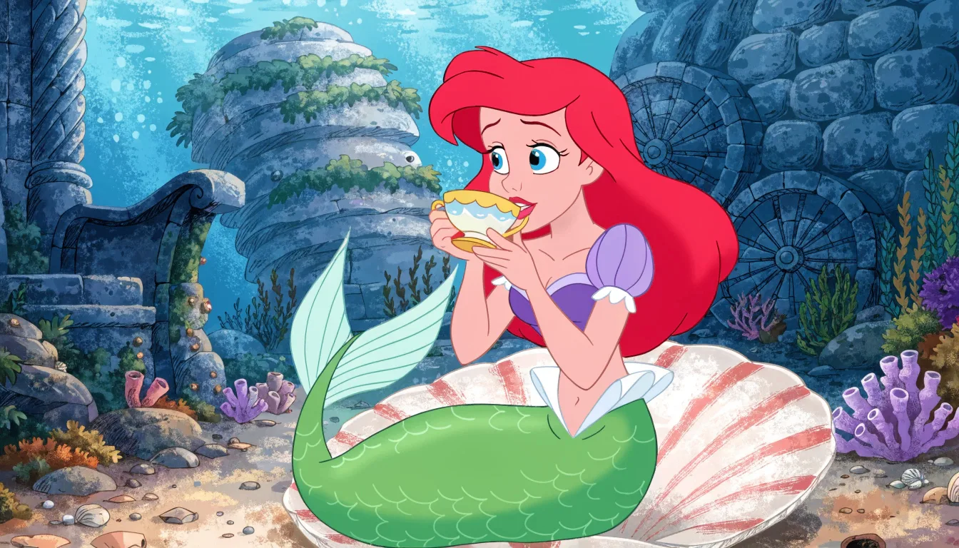 🧜‍♀️ Артикуляционная гимнастика с Ариэль 🫧