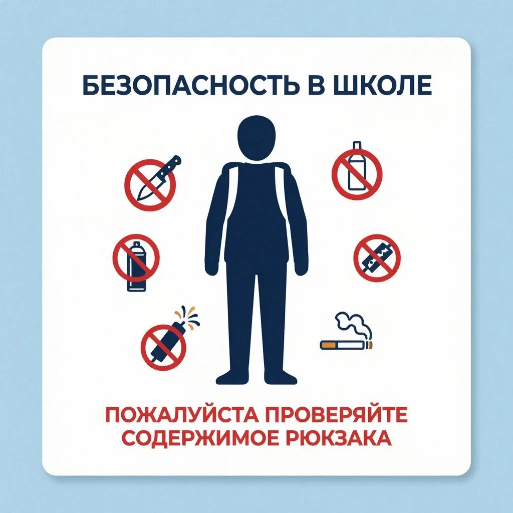 🔒 Безопасность в школе — наша общая забота!