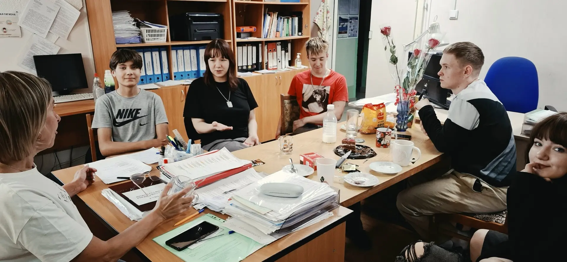 ЧАЕПИТИЕ В ОБЩЕЖИТИИ🏠

Последним аккордом уходящего учебного года стала благодарность тем, на ком н