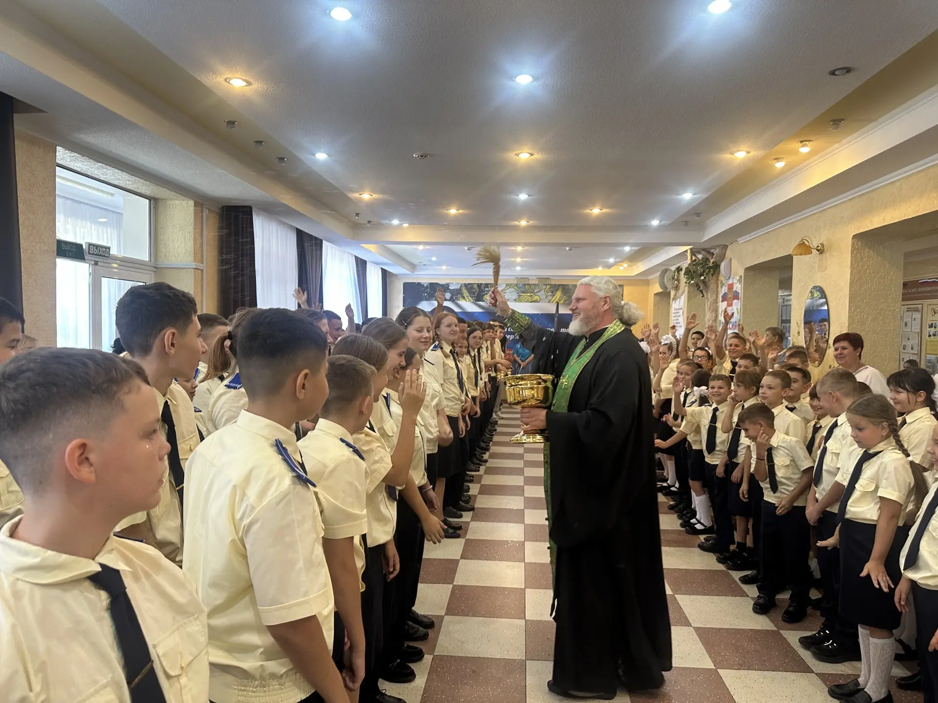🏫Торжественный старт учебного года: День знаний под молитвенным покровом в Кадетской ш...