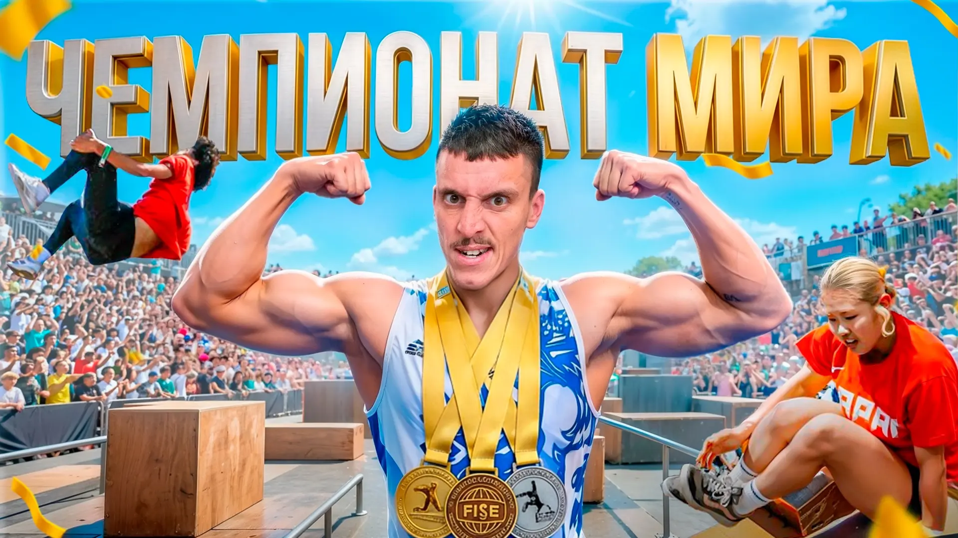 🏆 НОВЫЙ ЧЕМПИОНАТ МИРА!
смотрим финалы фристайла на FIG, сразу у пацанов и девчонок! (я постарался)