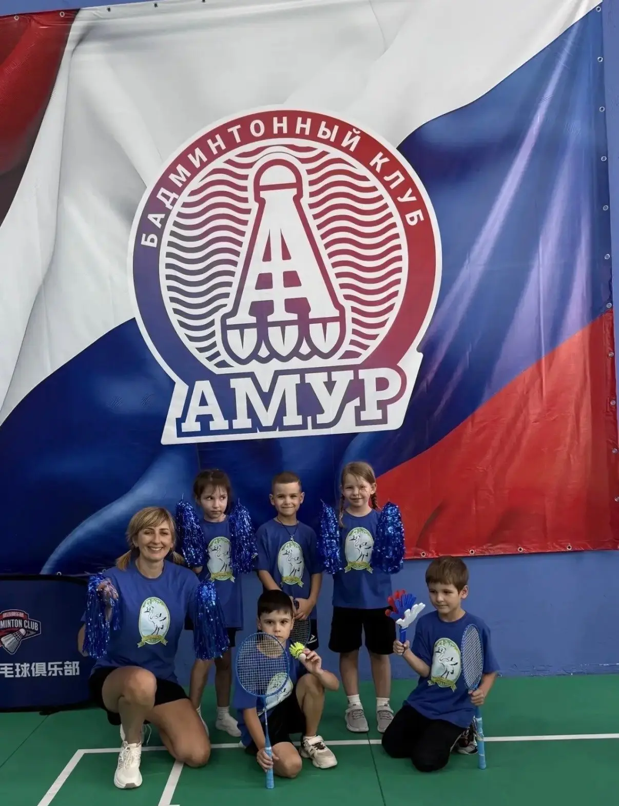 Наши юные спортсмены приняли участие в состязаниях по бадминтону 🏸 среди дошкольников