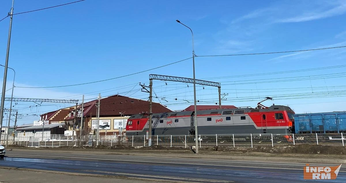 ‼️В Саранске тепловоз и 9 вагонов сошли с рельсов