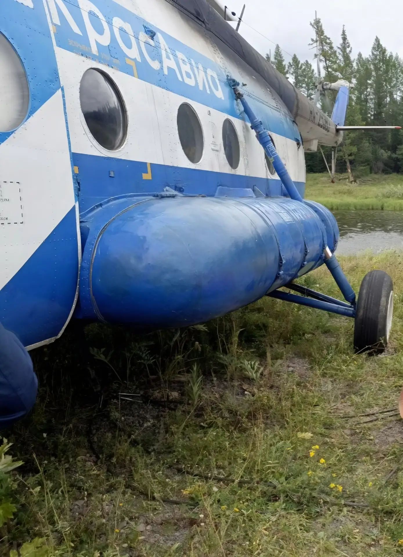 🔥Лесной пожар в окрестностях посёлка Юкта в Эвенкийском округе не угрожает населённому пункту. Их р