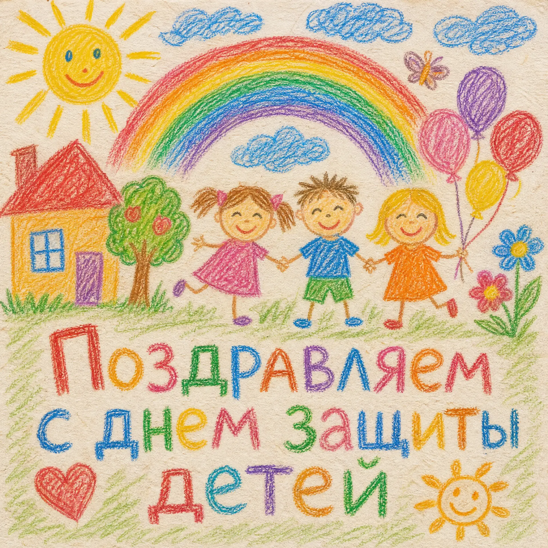☀️ 1 июня — день, когда детство звучит громче обычного