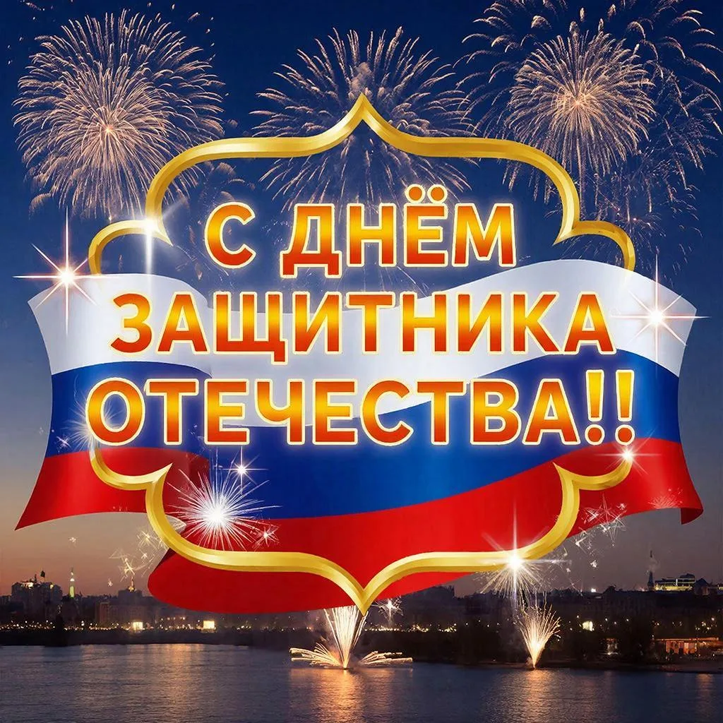 🇷🇺 С Днем защитника Отечества!