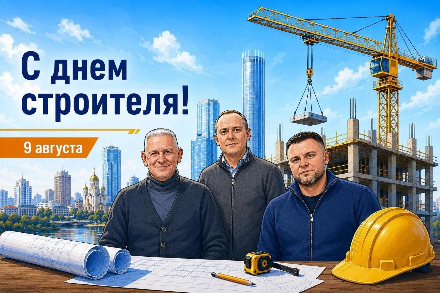 🔆 Поздравляем с профессиональным праздником специалистов в области строительства! Всех...
