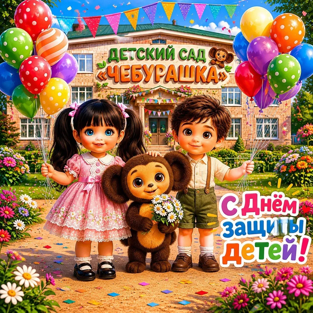 🌸С Днём защиты детей!