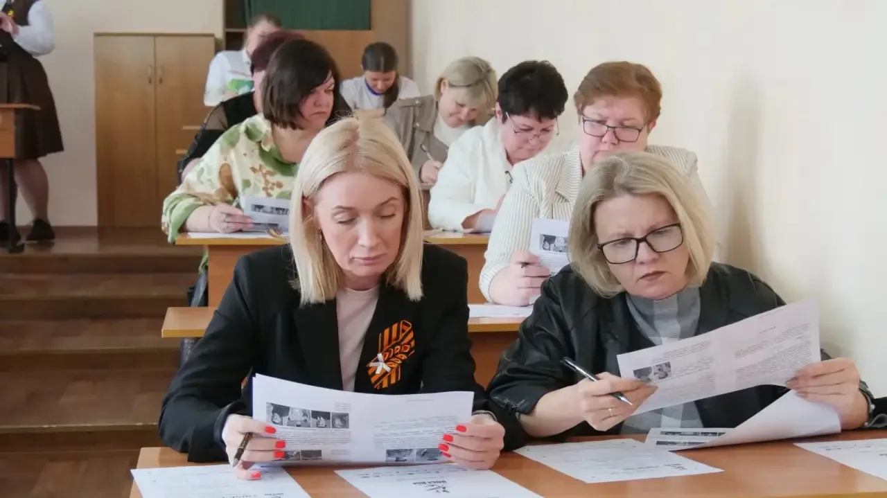 Сегодня Кочубеевский округ присоединился к международной акции «Диктант Победы»   В этом году акция 