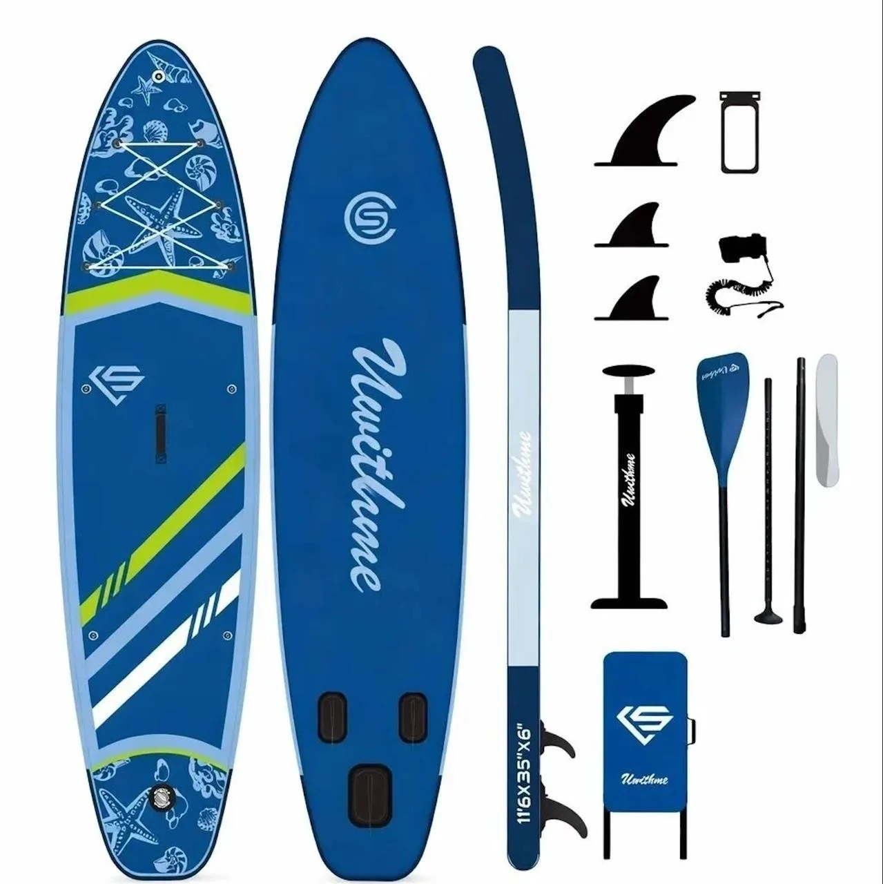Sup-доска Uwithme Starfish Blue 11'6" 
🧾 11990 Руб. 🏷

📦Комплектация:
•Sup-доска
•Весло регулируе