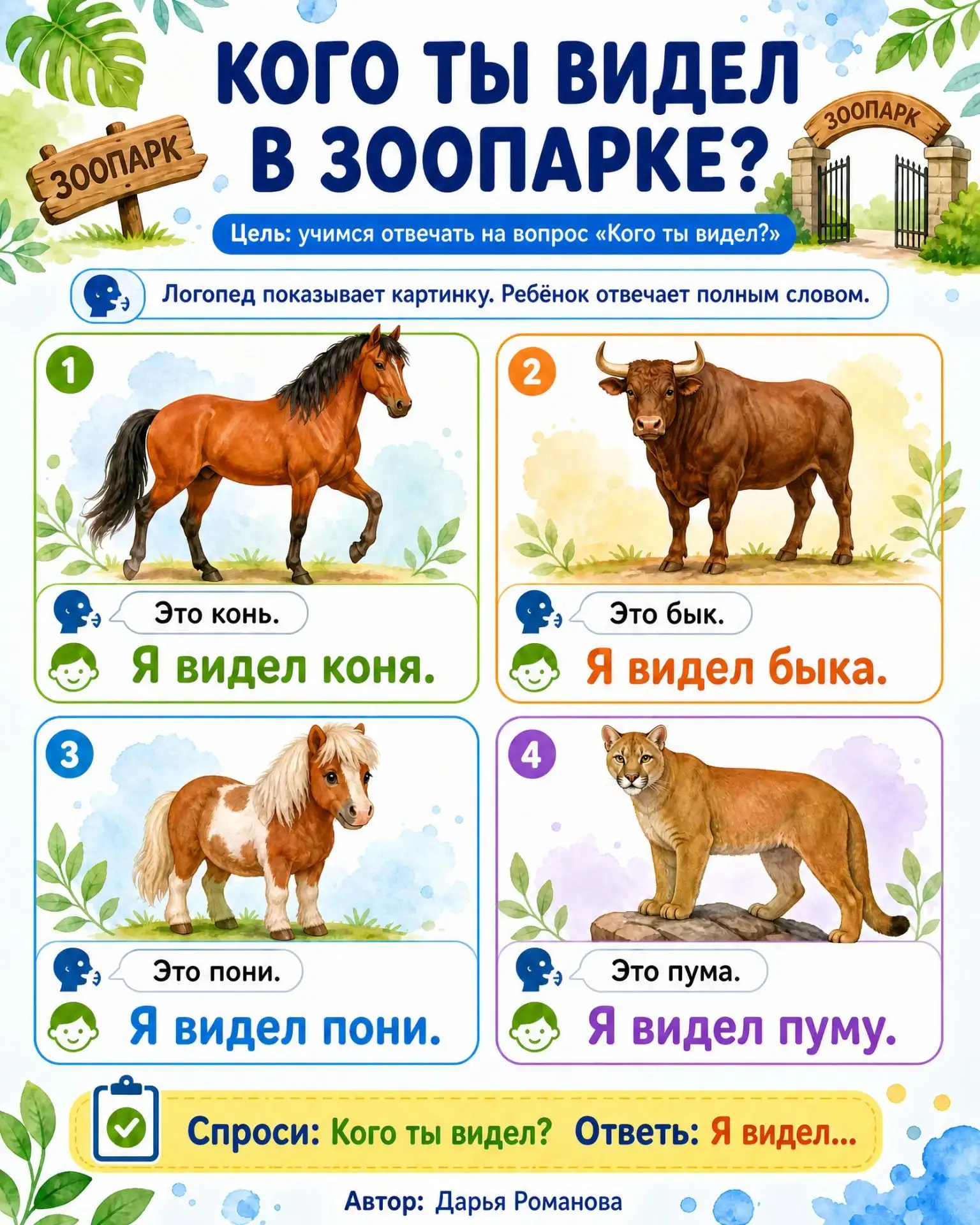 День 6 Работаем на первым типом слоговой структуры слова.