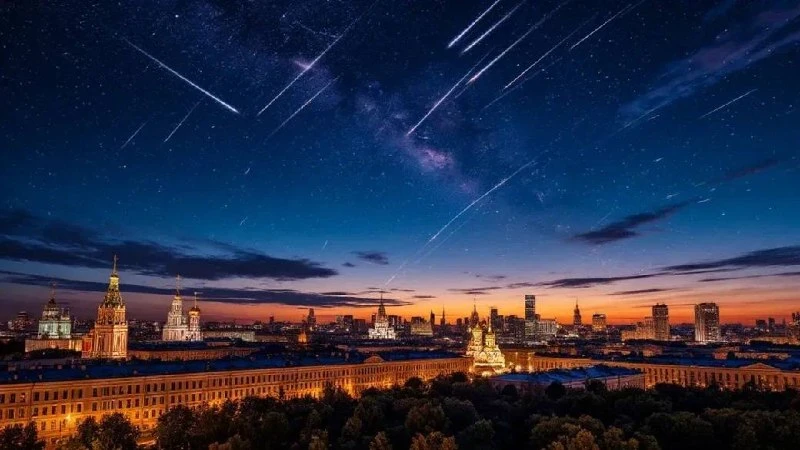 В ночь с 30 на 31 июля жители Москвы смогут увидеть метеорный поток Южные дельта-Аквариды. Ожидается