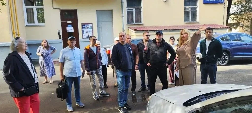 Обход территории района