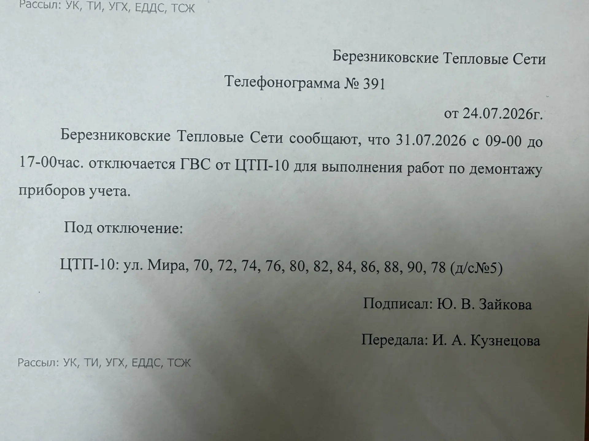 Медиа публикации