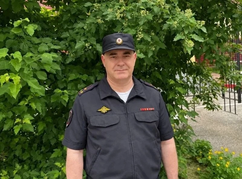 В свой выходной день начальник ОМВД России «Новокузнецкий» полковник полиции Александр ...