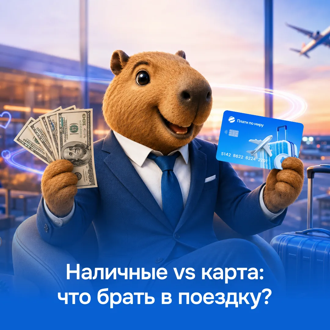 Брать наличку в поездку — нормально 👍