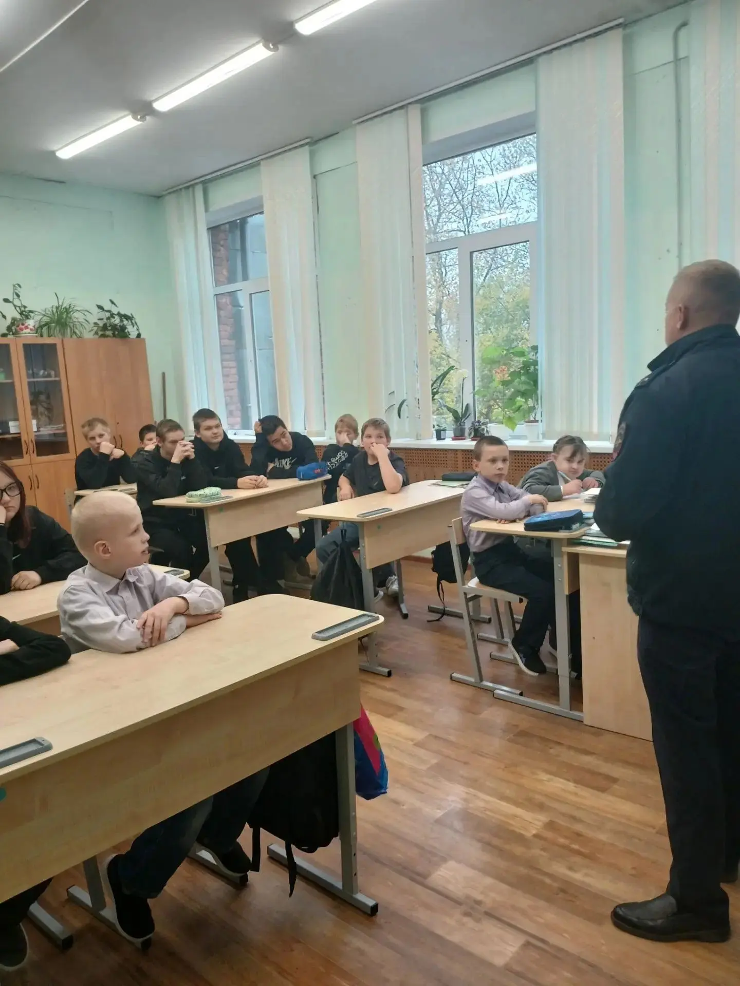 🚦Встреча с инспектором ГИБДД.