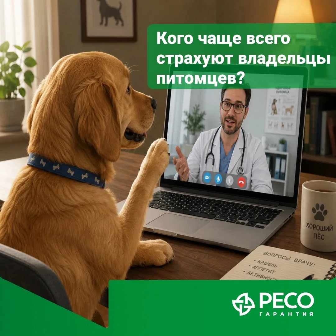 🐾 Кто чаще обращается к ветеринару — владельцы собак, кошек или енотов?

За время действия полиса «