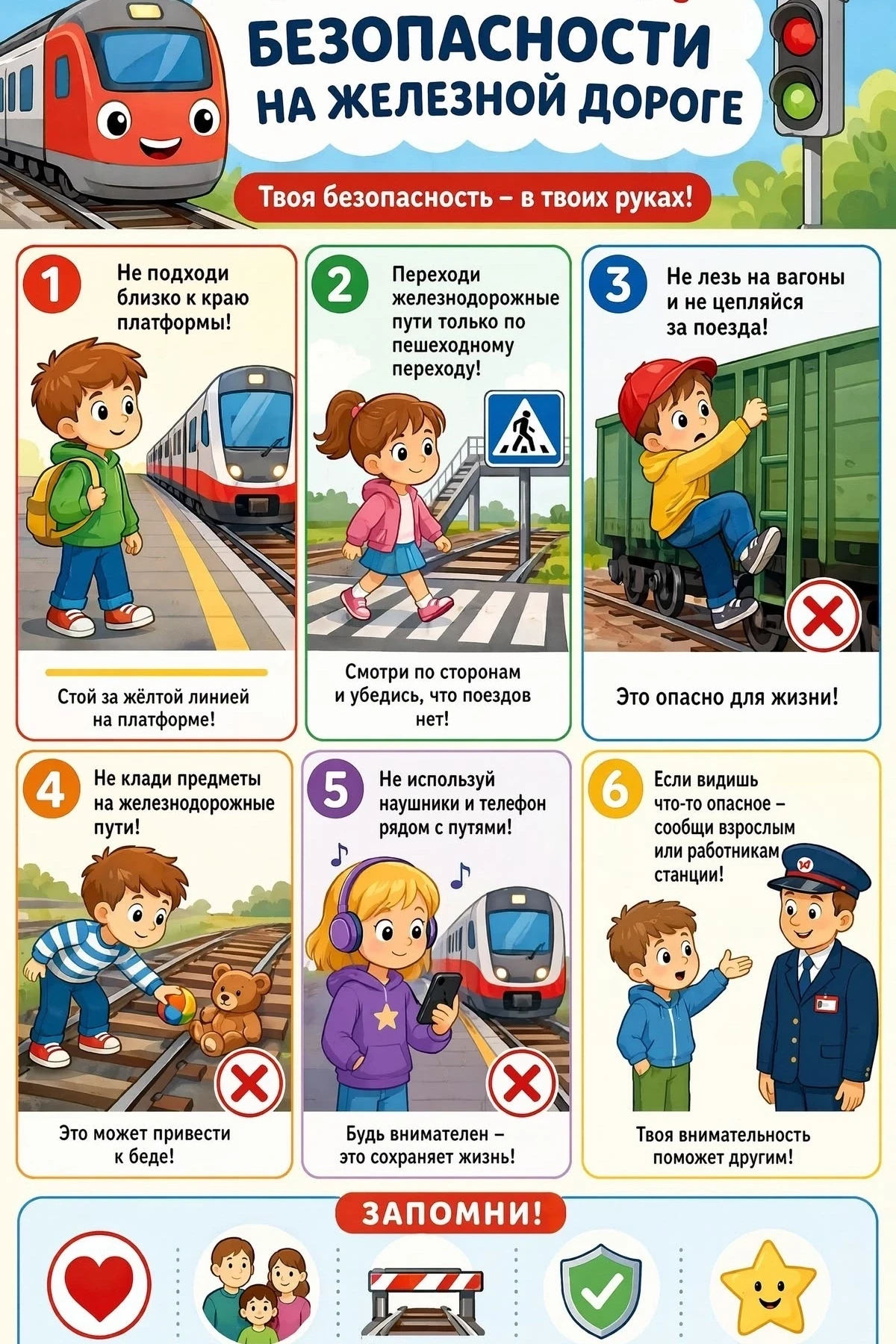 ✅ Котельничская дистанция пути информирует о проведении акции «Безопасный транспорт», к...