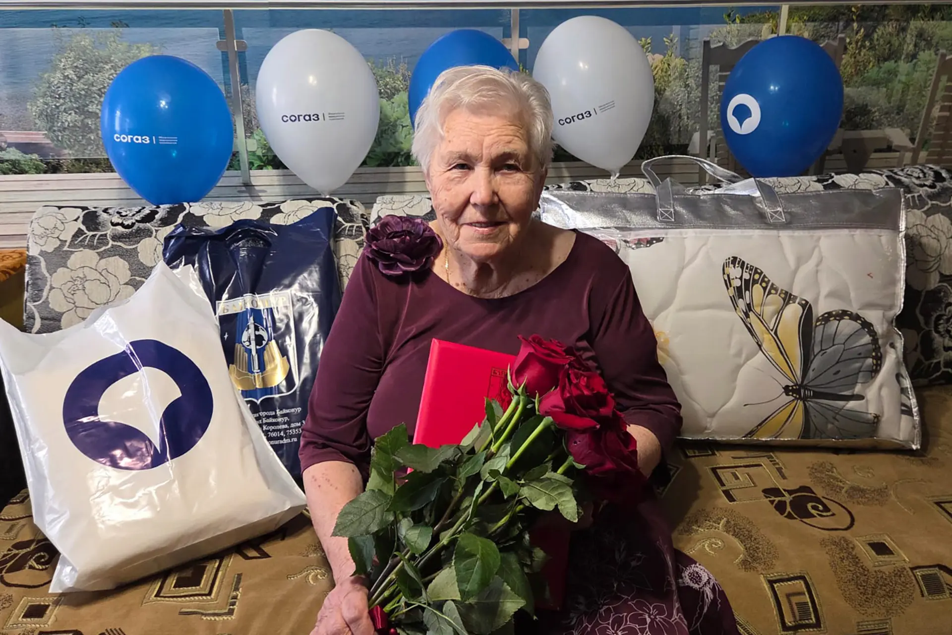 13 июня 90-летний юбилей отметила жительница города Байконура, почетный гражданин города Байконура, 