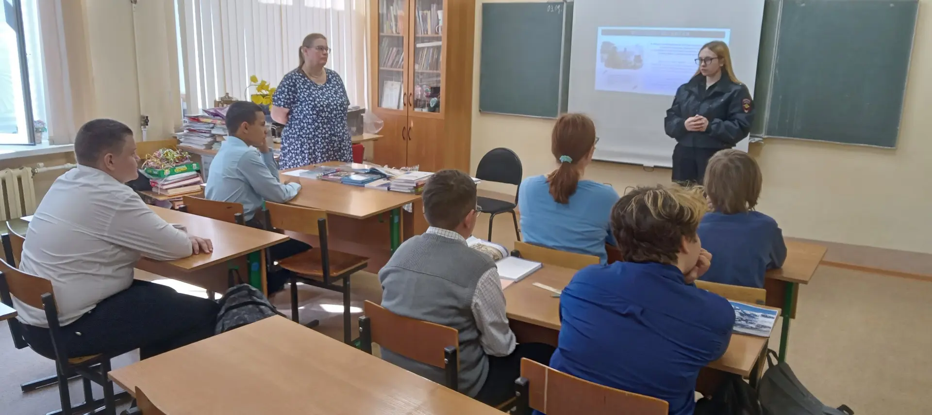 03 сентября в Юровской школе-интернате была проведена профилактическая беседа «Экстреми...