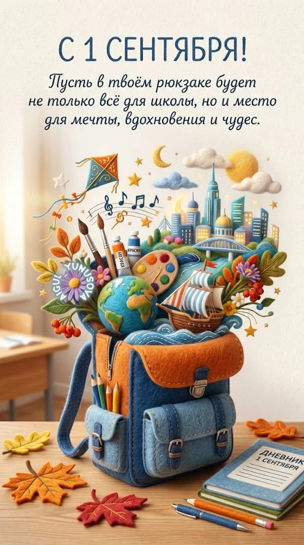 С Днём знаний, дорогие ребята! 🎉📚