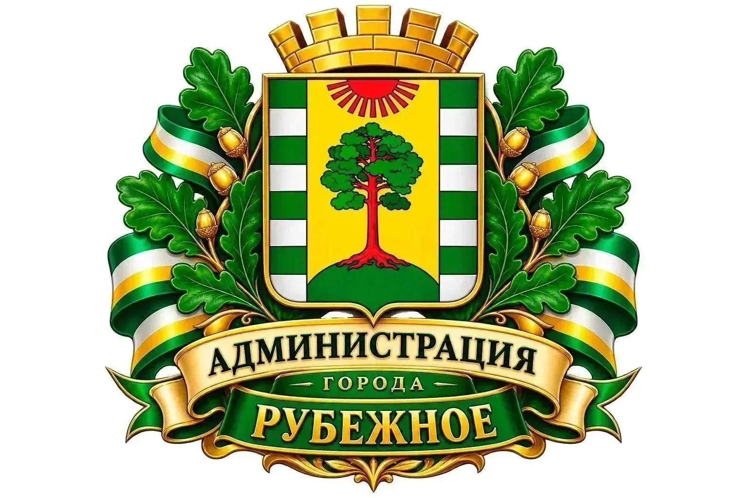 Врип главы города Рубежное Евгений Шаталин совместно с Первым заместителем главы админи...