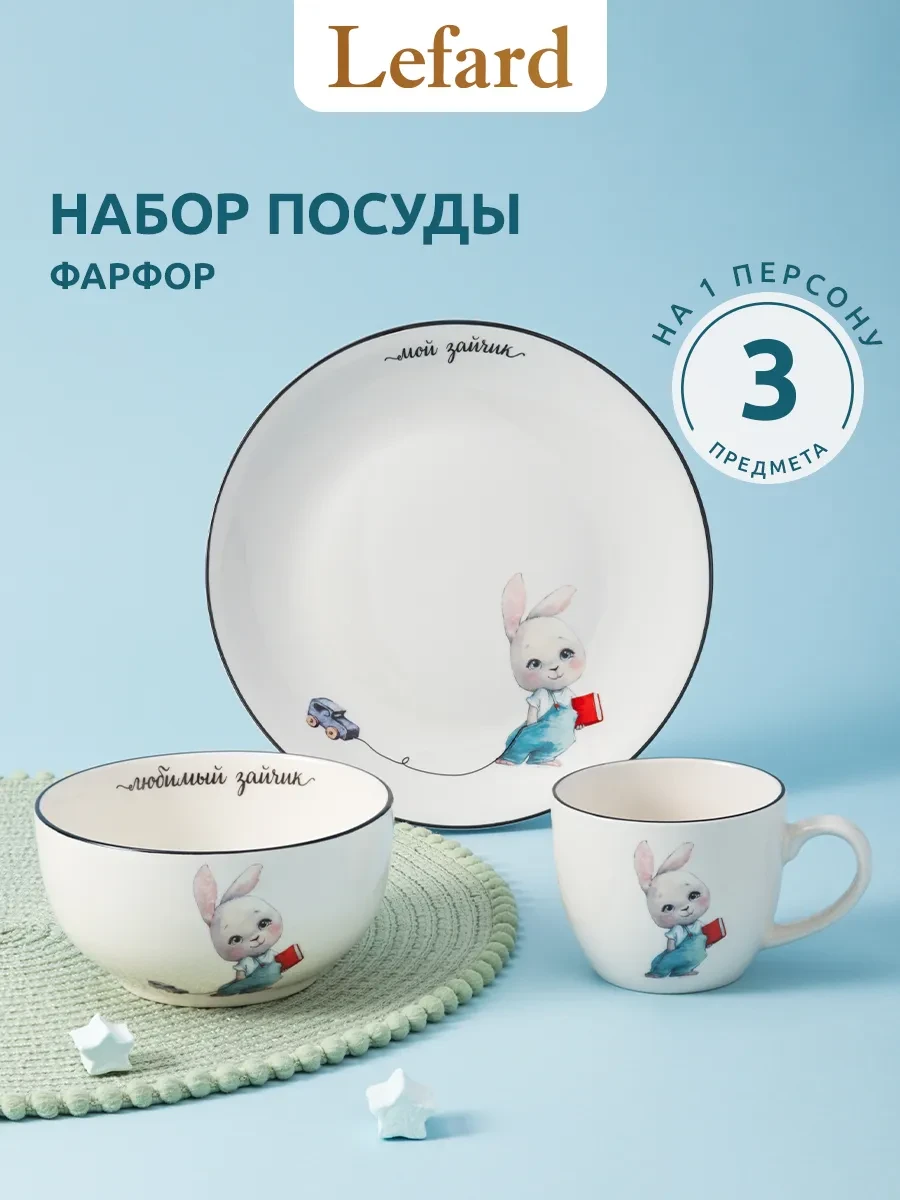 🍽️✨ Набор посуды «Мой зайчик» для мальчика, 3 предмета

🔥 Находка
💸 Хорошая цена

Сделайте приёмы