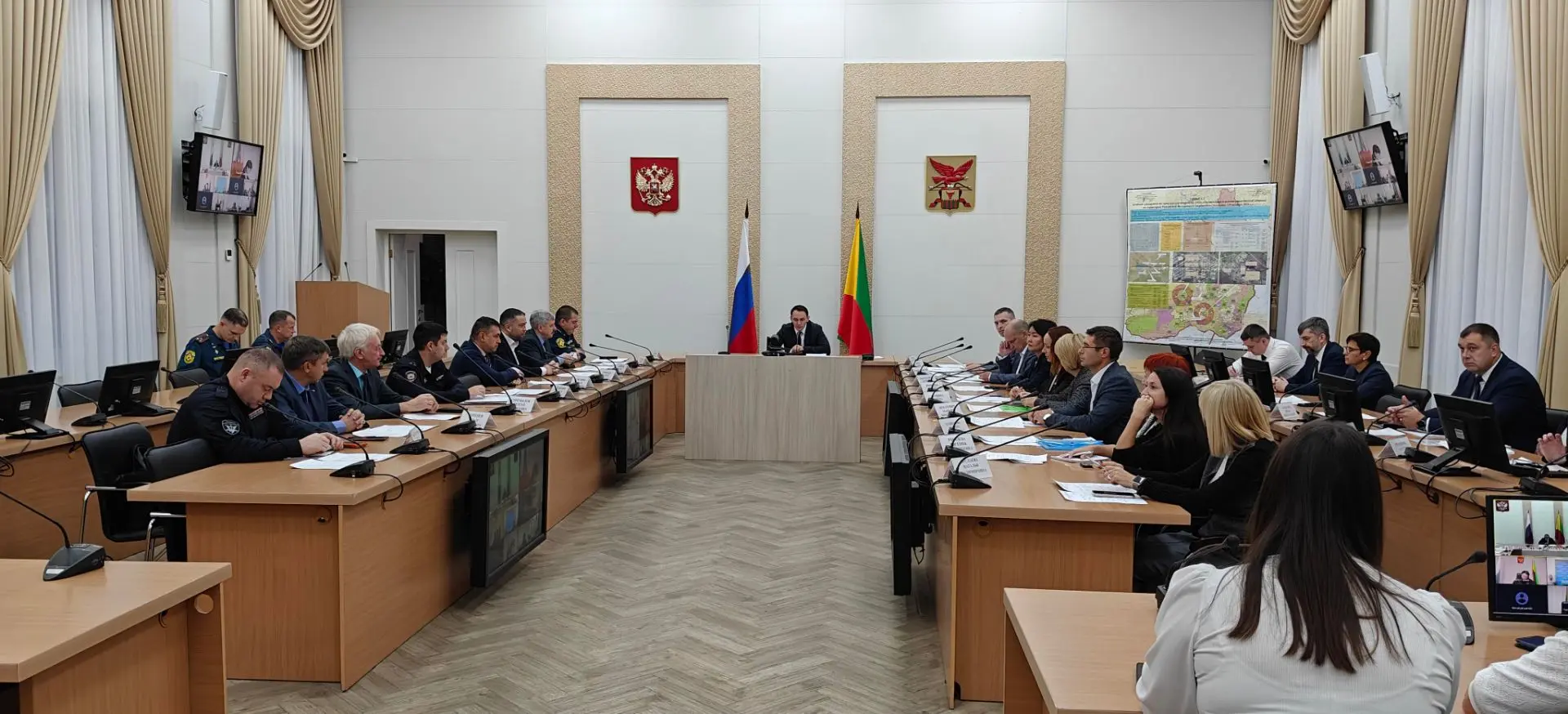 🚨📢Проведено  заседание комиссии по предупреждению и ликвидации чрезвычайных ситуаций ...