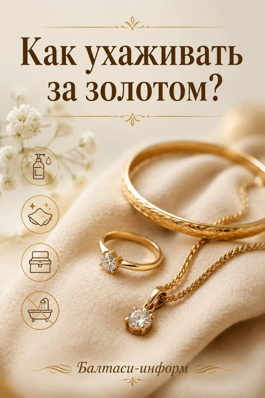 Как ухаживать за золотом?