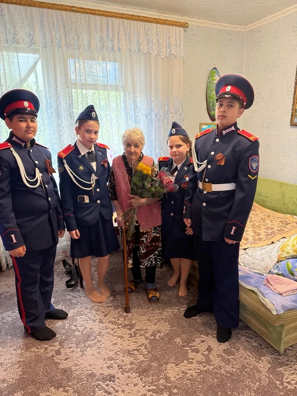 Мы помним и гордимся.

🎖️ Герои среди нас: кадеты поздравили ветеранов с 81-й годовщиной Победы!

�