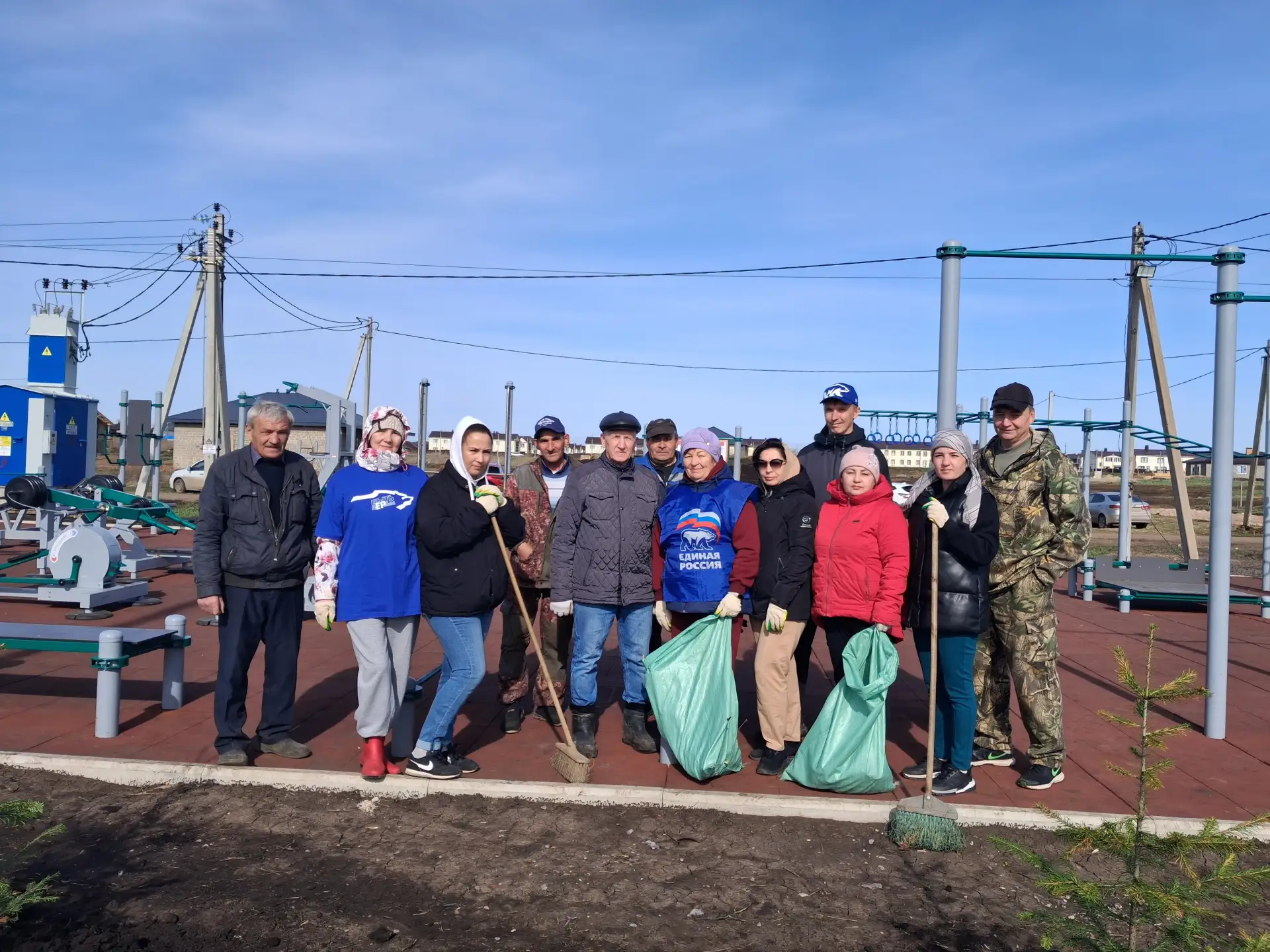 🧹 Итоги общереспубликанского субботника в районе  🧹