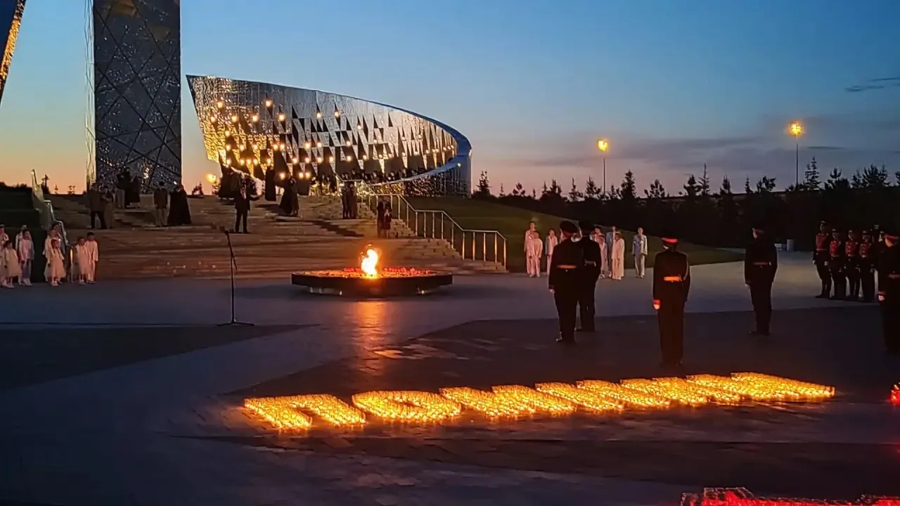 Сегодня на территории мемориального комплекса «Мирным гражданам Советского Союза, погибшим в годы Ве
