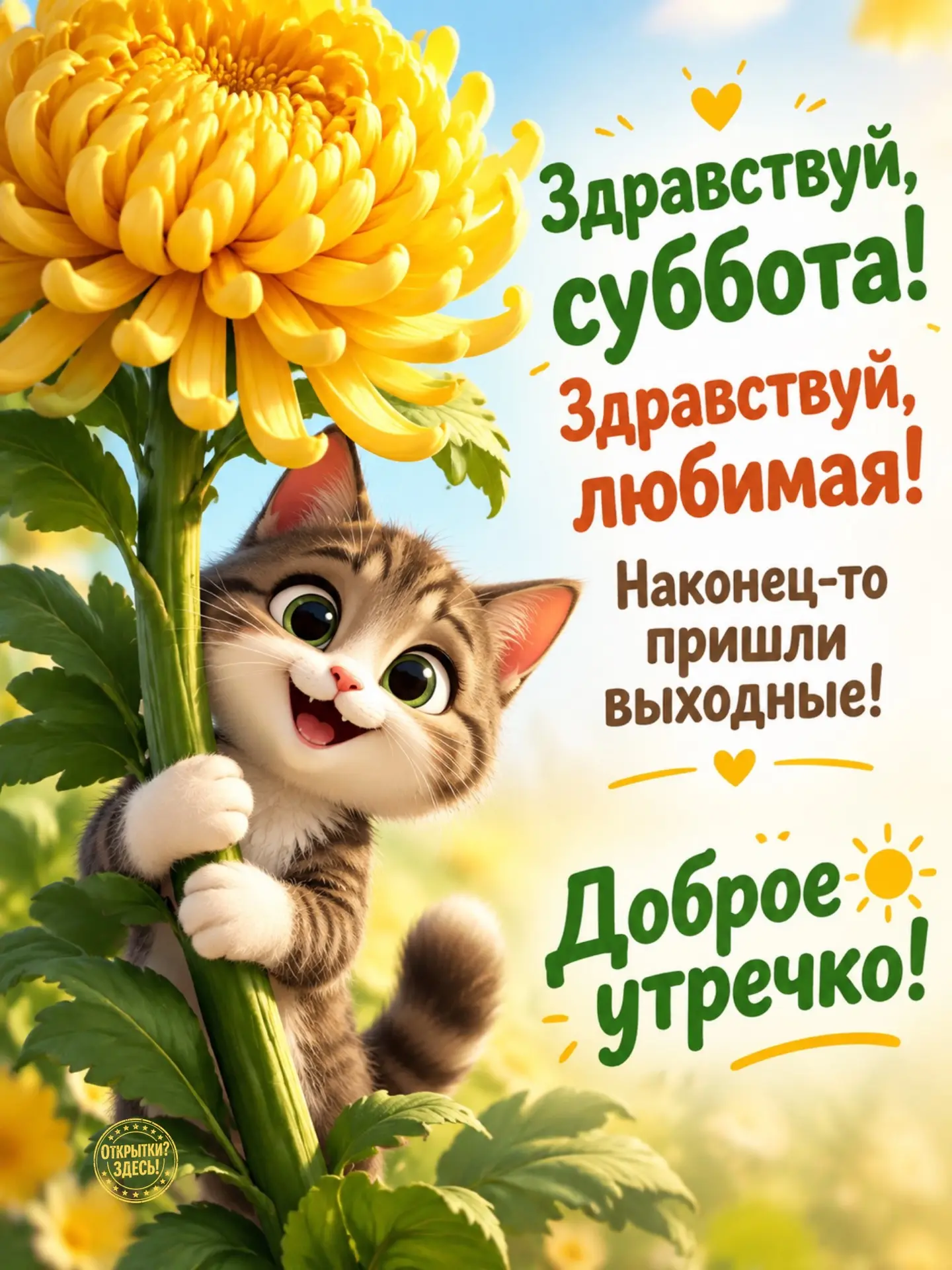#доброе_утро #суббота #выходные