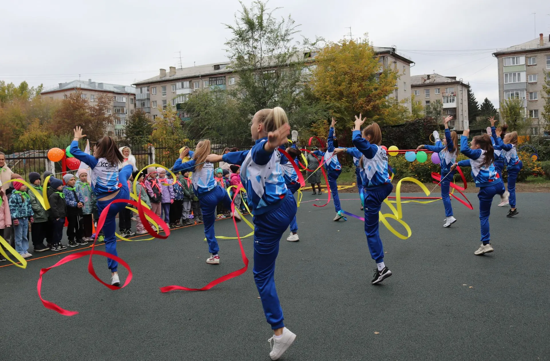 🧩Городок для занятий спортом открылся в одном из детских садов Барнаула