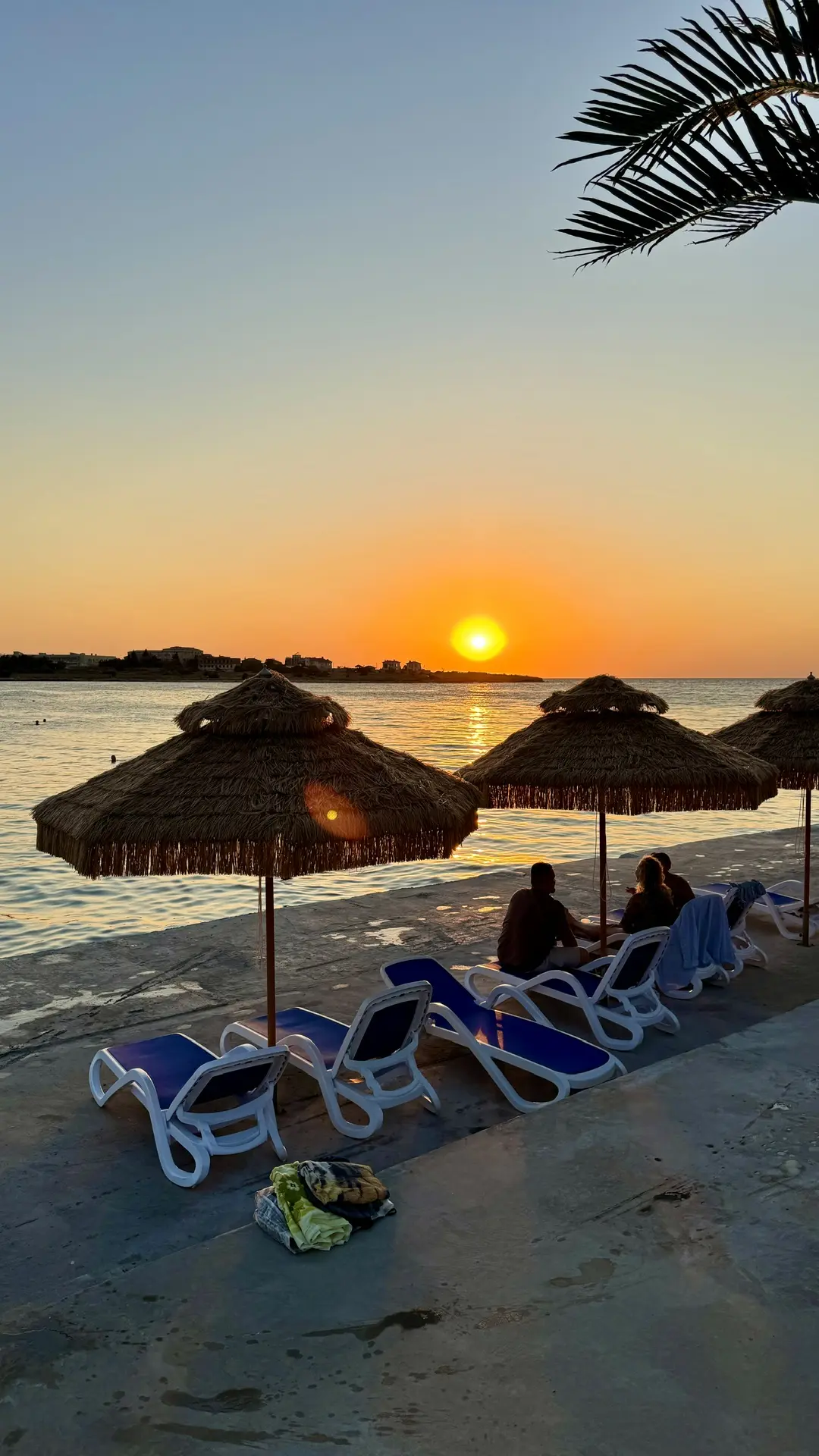 Атмосфера сегодняшнего заката в Севастополе 🌅🌴