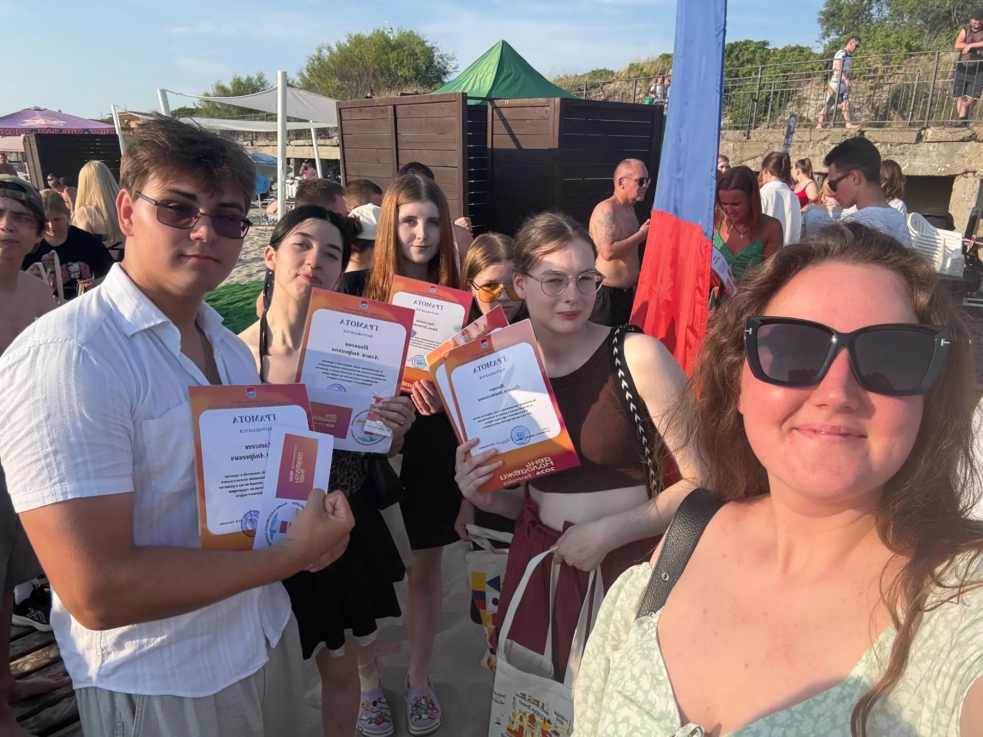 Наши активисты и волонтеры отмечены на Дне молодежи в Балтийске! 🌊🎉

Вчера на городском пляже Балт