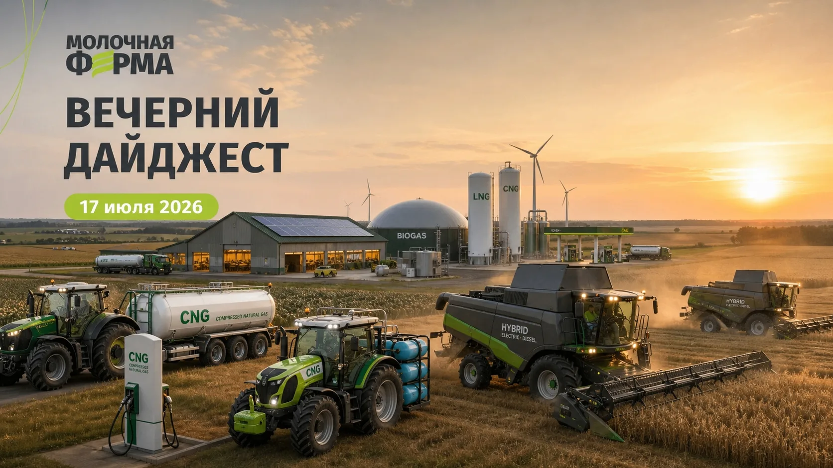 📢 Вечерний дайджест АПК.