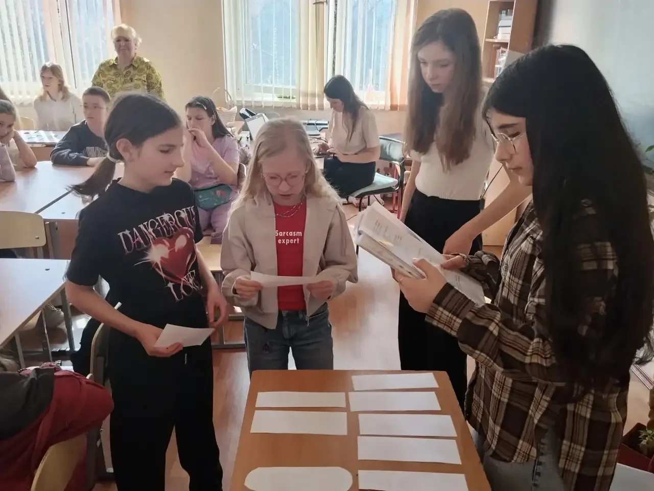 💢 Любимые сказки Пушкина: познавательно и поучительно  🔶 В школьном здании №2 на 2-й Напрудной учени