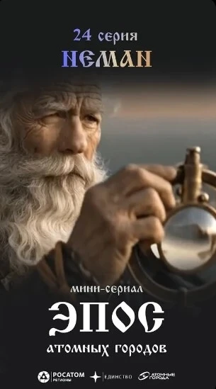 Неман стал одной из локаций нейросериала «Эпос атомных городов».