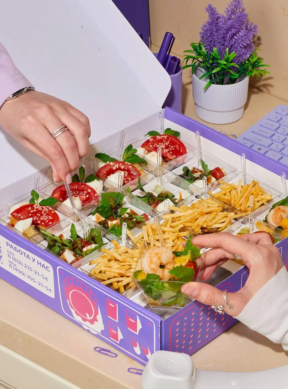 Накормим весь офис 🍕

Корпоратив, день рождения, увольнение — три главных праздника в жизни каждого