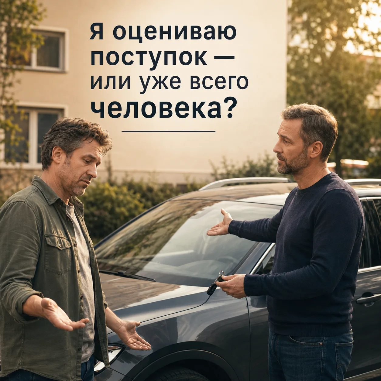 Друг попросил у него машину на выходные.