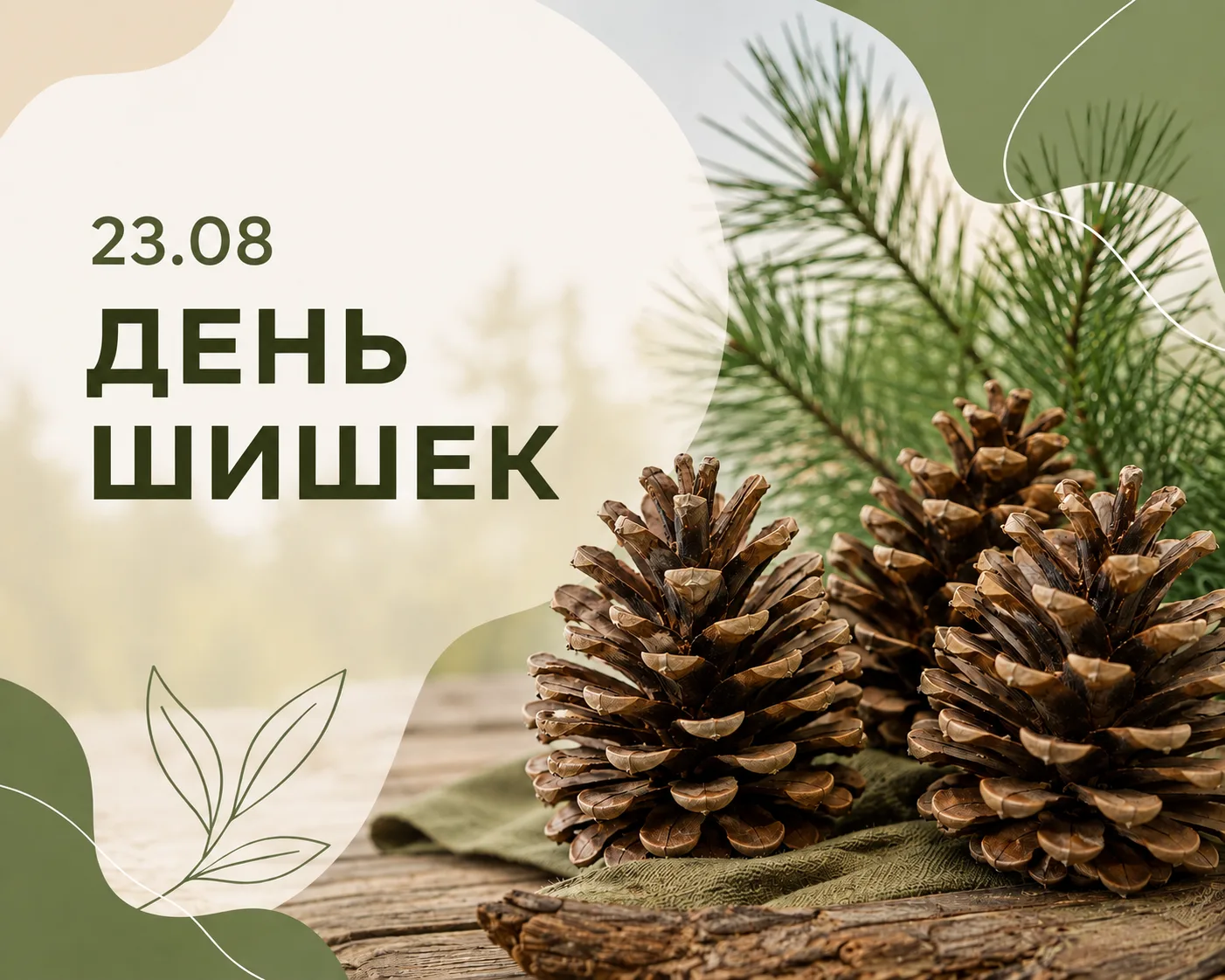🌲 Шишки - лесное сокровище 🌰