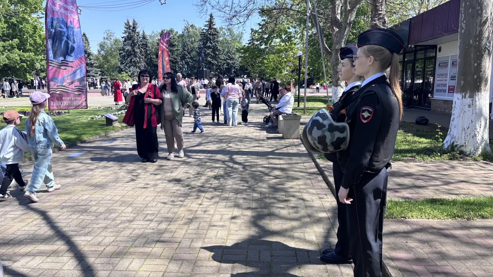 В Курганинском районе полицейские обеспечили охрану общественного порядка во время праз...