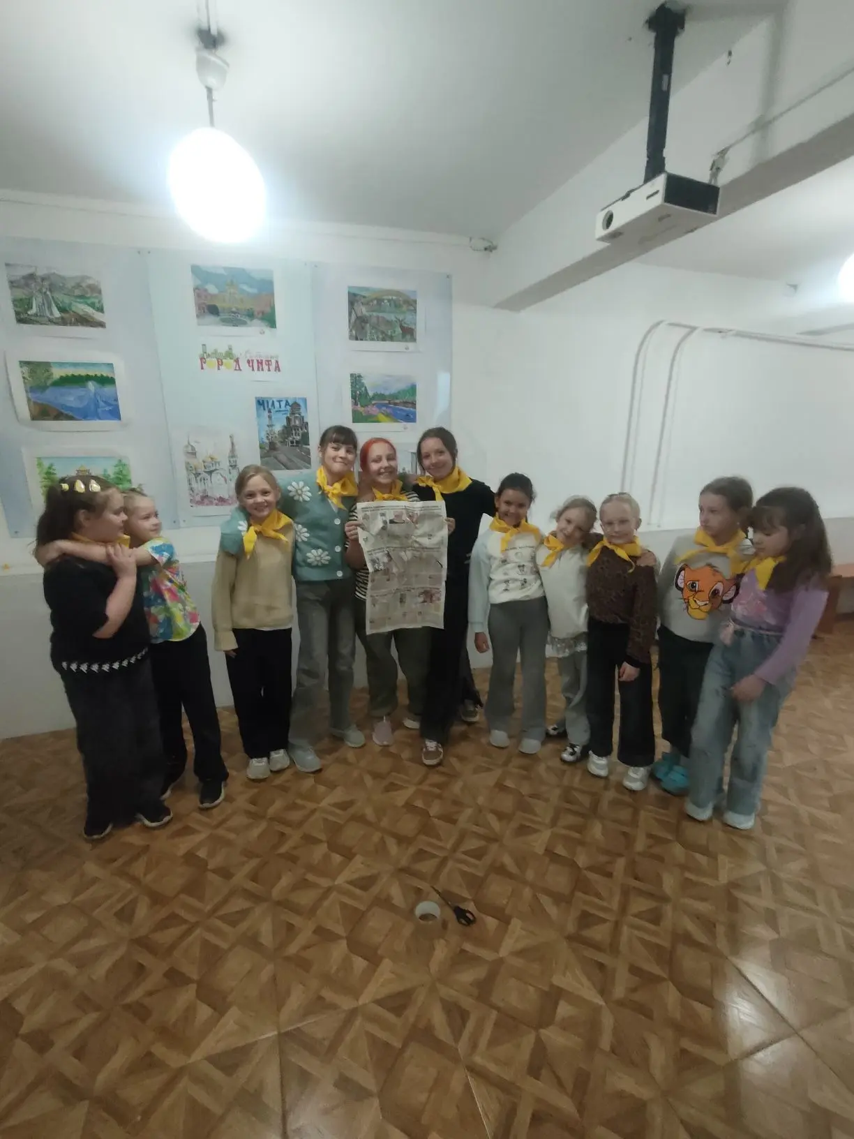 З июня в нашем лагере воспитатель Никульская В.В. для ребят провела игровую программу "...