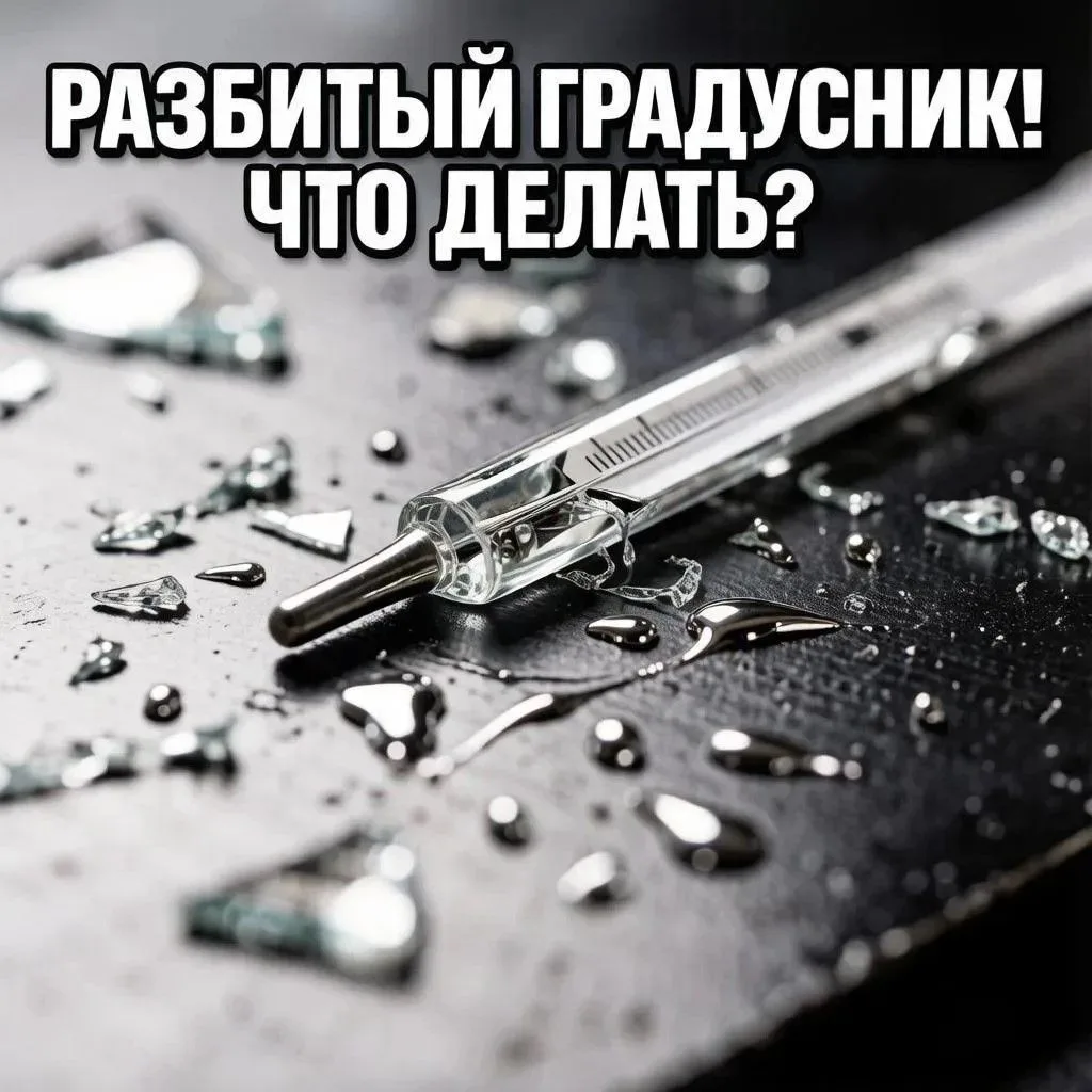 Главное — не паниковать! Ртуть опасна только своими парами, и при правильных действиях ...